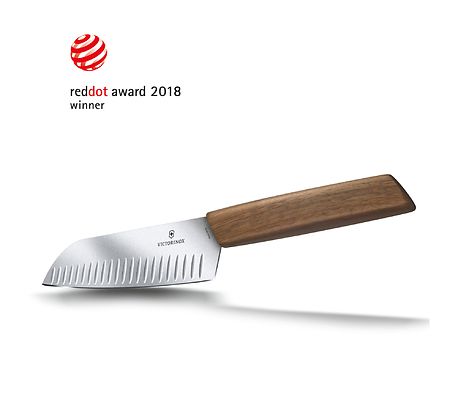 Victorinox Santoku 17 cm, Ruskea