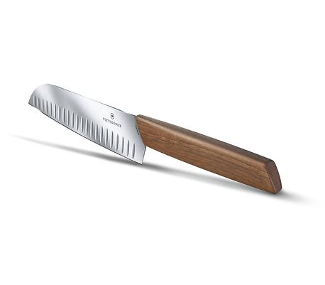 Victorinox Santoku 17 cm, Ruskea